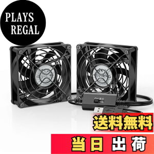 �y���������zELUTENG USB�t�@�� 8cm 5V 2�A ���^ ��p�t�@�� 3�i�K���ʒ��� �N�[���[ ���� ��� �É� �����@ �����ԉғ��� ���^ 80mm ����/���[�^�[/PS4/PS3/PC�Ȃ� Dual usb fan 8cm