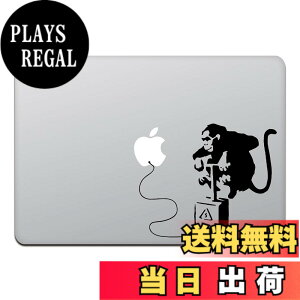 �y���������z�J�C���h�X�g�A MacBook Air/Pro 11 / 13�C���` �}�b�N�u�b�N �X�e�b�J�[ �V�[�� �o���N�V�[ �����L�[ �{�� Banksy Monkey Bomb 13�C���` �u���b�N M425-13-B