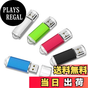 �y���������zUSB������ 32GB USB2.0 5�Z�b�g �t���b�V���h���C�u �L���b�v�� �R���p�N�g 5�F�i���A�ԁA�A�΁A��j