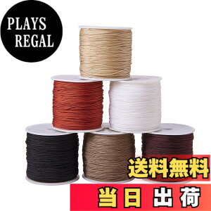�y���������zPH PandaHall 6���� 0.8mm �i�C�����R ��94m/���� �~�b�N�X�F �Ђ� ��҂ݕR �������їp �N���t�g�p�i �A�N�Z�T���[ �p�[�c ��|�p�i �n���h���C�h �l�b�N���X �u���X���b�g���� �I��