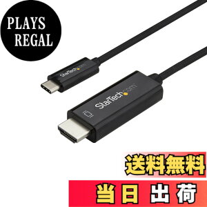 �y���������zStarTech.com USB-C - HDMI�P�[�u�� 2m 4K/60Hz �u���b�N CDP2HD2MBNL