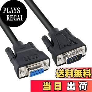 �y���������zDTECH RS232C �V���A���P�[�u�� 3m �X�g���[�g�P�[�u�� D-Sub9�s���I�X-D-Sub9�s�����X