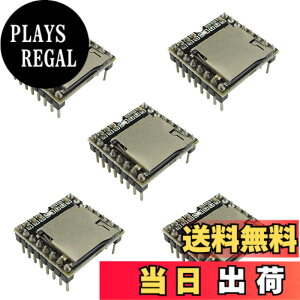 �y���������zKKHMF 5 �� TF�J�[�h U�f�B�X�N�~�j MP3�v���[���[ �I�[�f�B�I ���� ���W���[���{�[�h Arduino DFPlay�ɑΉ�