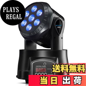 �y���������zBETOPPER ���[�r���O���C�g 7x8W RGBW LED ����Ɩ��f�B�X�R���C�g �X�e�[�W���C�g7�F�ϊ� DMX512 9/14CH �p�[�e�B���C�g DJ disco light for party ������] �����A�� ������/�p�[�e�B�[/�J���I