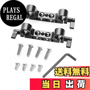 �y���������zSMALLRIG 15mm���b�h�N�����v 2���� ���b�h���b�N�m�u �_�u�����b�h�N�����v 1/4�C���`���X�l�W�t�����b�h�N�����v-2061