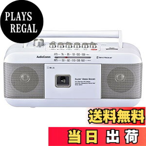 �y���������z�I�[��(OHM) AudioComm ���W�J�Z ���W�I�J�Z�b�g�v���[���[ �^���Đ� �X�e���I RCS-351Z 07-8379 OHM