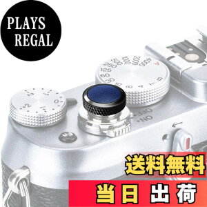 �y���������zJJC �\�t�g�����[�Y �V���b�^�[�{�^�� �u���b�N + �u���[ Fuji X100V X-T4 XT4 X-T30 X-T20 X-T3 X-T2 X-T10 X-Pro2 X-Pro1 X100F X-E3 X100T Nikon Df Sony RX10 IV III II RX1R ��