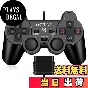�y���������zOSTENT �R���g���[���[ �L�� �A�i���O �Q�[���p�b�h �W���C�X�e�B�b�N �W���C�p�b�h Sony �v���C�X�e�[�V���� PS2 PS1 PS One PSX �R���\�[�� �f���A���V���b�N �U���r�f�I�Q�[���p