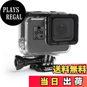 �y���������zSuptig�P�[�X�n�E�W���OGopro Hero 5�p�h���P�[�XGopro Hero 7 Black Hero 6 Hero 2018�A�N�V�����J����Waterpoof 147ft�i45M�j