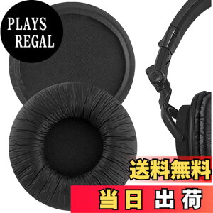 �y���������zGeekria �C���[�p�b�h�݊��� �p�b�h �\�j�[ Sony MDR-V55, V500DJ �w�b�h�z���ɑΉ� �p�b�h �C���[/�C���[�J�b�v (�v���e�C�����U�[/�u���b�N)