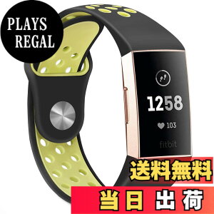 �y���������zRunostrich for Fitbit Charge 4/ Fitbit Charge 3 �o���h/�x���g�����p�o���h �_�炩���V���R���o���h �����\ ���F�I�� �X�|�[�c �����x���h (�u���b�N�C�G���[)
