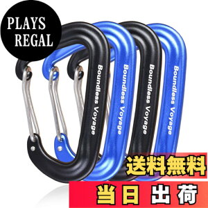 �y���������zBoundless Voyage �J���r�i �o�R�p �����x 12kN�y1200KG�z ���^ D�����O 7075�A���~�j�E������ ���y�� �n�����b�N �N���C�~���O ���X�L���[ �A�E�g�h�A�p�i �S3�F(Blkx2+Blux2) BV1026
