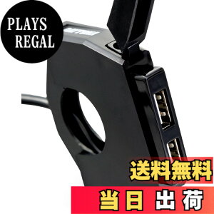 �y���������z�f�C�g�i(Daytona) �o�C�N�p USB�d�� USB-A 24W iPhone/Android�Ή� �u���[�L�X�C�b�`�ڑ� ���C���L�[�A�� ��t��13.5mm �X�����_�[USB 2�|�[�g 98438