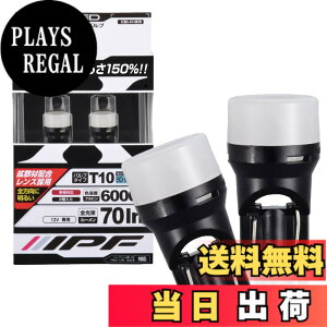 �y���������zIPF �|�W�V���������v LED �ԗp T10 70lm 6000K �z���C�g 12V�p 2�{�� �Ԍ��Ή� �g�U�ޔz�������Y�̗p ���{�� 104W