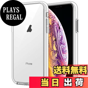 �y���������zJETech iPhonexs/iPhonex �P�[�X (5.8�C���`��piPhone X/Xs) ���΂݂Ȃ� �Ռ��z�� �o���p�[�J�o�[ �����h�~ �N���A�o�b�N (�N���A)