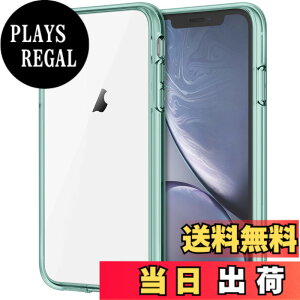 �y���������zJETech iPhonexr �P�[�X (6.1�C���`��piPhone XR) ���΂݂Ȃ� �Ռ��z�� �o���p�[�J�o�[ �����h�~ �N���A�o�b�N (�~�b�h�i�C�g�O���[��)