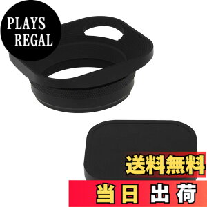 �y���������zHaoge LH-E3P �����`���^�������Y�t�[�h �z���[�A�E�g 49mm�A�_�v�^�[�����O�t�� FinePix X100 X100S X100T X70 X100F X100V �J�����p LH-X100 AR-X100 LH-X70 �u���b�N