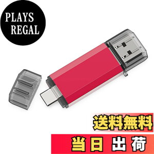 �y���������zRAOYI TypeC USB������ 64GB USB3.0 �^�C�vC�t���b�V���h���C�u 2in1 �����f���A���t���b�V���f�B�X�N�iTypeC+USB3.0�j OTG �L���b�v�� (��)