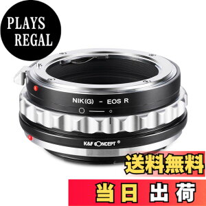 �y���������zK&F CONCEPT �}�E���g�A�_�v�^�[ Nikon�Ή� F(G�^�C�v)�����Y�ɑΉ� -Canon�Ή� EOS R�J�������� �j�R���Ή� F �}�E���g �L���m���Ή� RF�}�E���g �Ή� �����Y�ϊ��A�_�v�^�[���������� 