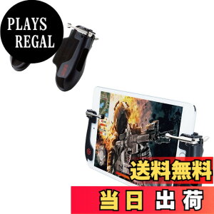 �y���������z�G���R�� �r��s�� PUBGMobile �^�u���b�g�p�Q�[���R���g���[���[ 1�{�^��&�O���b�v �u���b�N P-GMGT2B01BKT