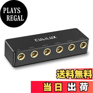 �y���������zCubilux 5�E�F�C6.35mm�C���z�����z��A1���� 5�o�� 6.35 mm�}���`�I�[�f�B�I�X�v���b�^�[�A�����X�^�W�I�w�b�h�z���ڑ��A�M�^�[�A�d�q�s�A�m�A�y��M������@