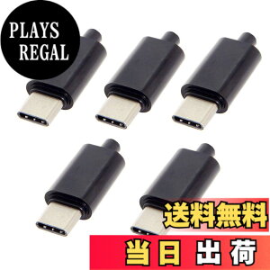 �y���������zCablecc 5��/���b�g DIY 24�s�� USB Type C USB-C �I�X OTG �z�X�g�^�C�v 5.1k ��R�� �u���b�N�n�E�W���O�J�o�[�t��