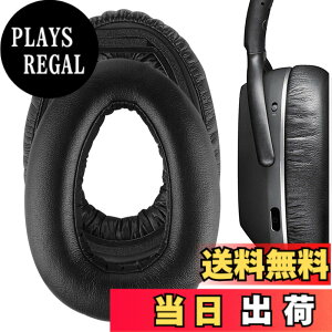 �y���������zGeekria �C���[�p�b�h QuickFit �݊��� �p�b�h �[���n�C�U�[ Sennheiser PXC480, PXC550, PXC550-II, MB660 UC, MB 660 MC �w�b�h�z���ɑΉ� �p�b�h �C���[/�C���[�J�b�v (�v���e�C�����U�[/�u���b�N)