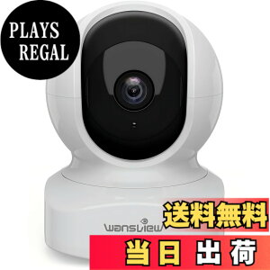 �y���������zWansview Q5�l�b�g���[�N�J�����y����z 300����f 2K�x�C�r�[���j�^�[ ���C�����X�����h�� 360�x �x�r�[ �V�l �y�b�g����� 2.4GWi-Fi�Ή�Wi-Fi�J���� �����ǔ� ���̌��m �o�������� ��