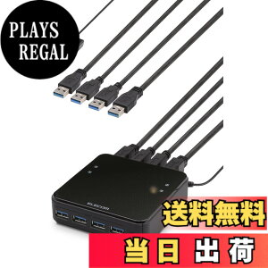 �y���������z�G���R�� USB�ؑ֊� PC��4�|�[�g USB3.0��4�|�[�g �茳�X�C�b�` �u���b�N U3SW-T4