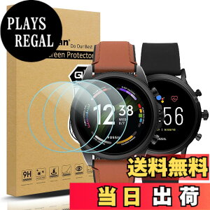 �y���������z�y3���Z�b�g�zSuoman for Fossil Gen 5 Carlyle HR and Fossil Gen 6 �ی�t�B���� 9H�d�x �y�� ���^ �w�� �����ߗ� �t�H�b�V�� for Suoman 3-Pack for Fossil Gen 5 Carlyle HR and Fossil Gen 6 �t�B����