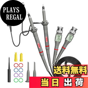 �y���������zCleqee 2�{�g �I�V���X�R�[�v �v���[�u P6100 1X 10X 100MHz DSO ����BNC�ڑ� �d�q�H��c�[�� ����p ���d�� �e�X�g�v���[�u �A�N�Z�T���L�b�g�t�� �d�q���{��戵������