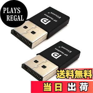 �y���������zEVanlak DispalyPort �w�b�h���X�S�[�X�g�f�B�X�v���C�G�~�����[�^�[ PC 4K DP�_�~�[�v���O�p (�w�b�h���X1080@60Hzz-3840x2160@17hz�ɑΉ�)-2�p�b�N