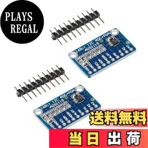 �y���������zKKHMF 2�� ADS1115 16Bit ADC 4�`�����l�� I2C IIC �݊� A/D�R���o�[�^ �σQ�C���A���v�t�� PGA ADC���W���[�� Arduino�p Raspberry Pi�p
