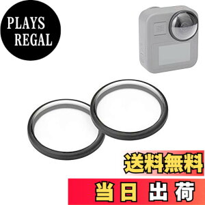 �y���������zPULUZ GoPro Max�ɑΉ������Y�J�o�[ �A�N���������Y�ی�J�o�[ �h���A�h���A�h�o�A�Փ˖h�~�����Y�i2 PCS�j