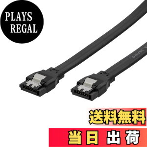 �y���������z�I�E���e�b�N SATA3�P�[�u�� 6Gbps�Ή� ���b�`�t�� ����3�N �X�g���[�g �| �X�g���[�g�R�l�N�^�[ 30cm �u���b�N OWL-SATA3SS30-BK