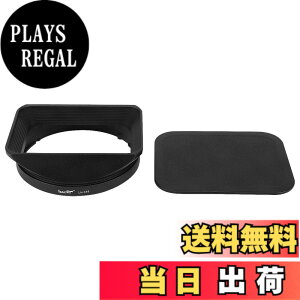 �y���������zHaoge LH-X18 �o���l�b�g���^���X�N�G�A�����Y�t�[�h�V�F�[�h �� ���b�v for Fuji Fujinon XF 16-80mm F4 R OIS WR XF16-80mmF4 �����Y