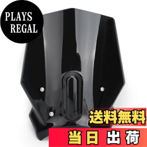 �y���������zBruce & Shark ABS �v���X�`�b�N �I�[�g�o�C �t�����g�K���X �E�C���h�X�N���[�� �z���_�p CB125R CB300R 2018-2019�p �u���b�N �X�N���[�� �I�[�g�o�C �o�C�N�p