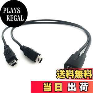 �y���������zAccess ��30cm�� Mini USB 2�� �����P�[�u�� �~�jUSB ���X ���� �~�jUSB 2�I�X 5PIN�P�[�u�� �I�Xto���X �f�[�^�]��&�[�d�Ή� + �}�C�N���t�@�C�o�[�N���X�t�� Mini10