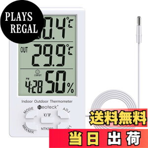 �y���������zNeoteck �����x�v ���x± 1�x �Z���T�[ LCD�f�W�^�� �����O���x �������x �u���|�����p �����x���� �ƒ�p �M���Ǘ\�h (�� 3m�R�[�h)
