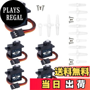 �y���������zMiuzei �T�[�{���[�^�[ �}�C�N���T�[�{ 9g 180° 5���^���M�A ���g���N RC�w���R�v�^�[/��s�@/�{�[�g/���{�b�g/Arduino�ɓK�p