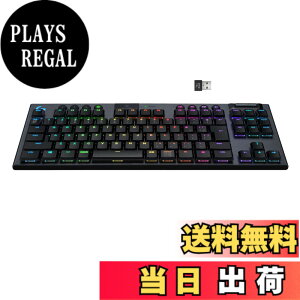 �y���������zLogicool G(���W�N�[�� G) �Q�[�~���O�L�[�{�[�h �e���L�[���X ���C�����X G913 TKL ���^ GL�X�C�b�` �N���b�L�[ ���{��z�� LIGHTSPEED ���� Bluetooth �ڑ��Ή� LIGHTSYNC RGB G913-TKL-CKBK ������