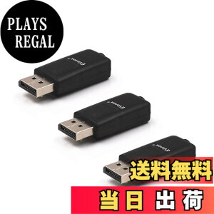 �y���������zEVanlak DispalyPort �w�b�h���X�S�[�X�g�N���V�b�N�X�^�C���f�B�X�v���C�G�~�����[�^�[ PC�p 4K DP �_�~�[�v���O �w�b�h���X1080@60Hz- 3840x2160@17Hz 3�p�b�N
