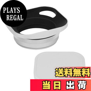 �y���������zHaoge LH-ES3 �����`���^�������Y�t�[�h �z���[�A�E�g�݌v49mm�A�_�v�^�[�����O�t �L���b�v�t for FinePix X100 X100S X100T X70 X100F X100V �J�����p �u�������� LH-X100 AR-X100 LH-X70 ��V���o�[