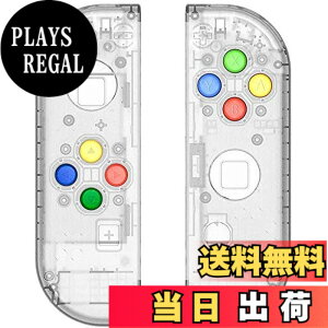 �y���������zZOYUBS Switch �j���e���h�[�X�C�b�` Joy-Con �J���[�u���P�[�X����P�[�X �O�k Switch Joy-Con �����P�[�X �{�^���J�o�[�t �A�i���O�X�e�B�b�N�J�o�[+�{�^���J�o�[ ABXY�{�^�� �����{�^