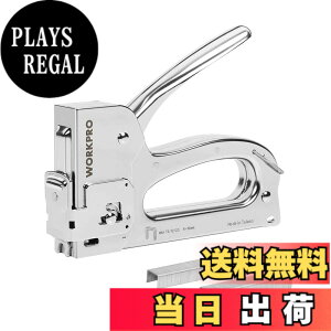�y���������zWORKPRO �K���^�b�J�[ �n���h�^�b�J�[ �X�e�[�v���K�� �z�b�`�L�X �y��p���z �P�[�u���^�b�J�[ �n���h�����b�N�@�\ 3in1 �֐j 200�{�t�� �؍H�p DIY �ǎ���C �v�V�[�g��C �؍ޗ�