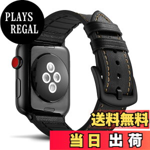 �y���������z�R���p�`�u�� Apple Watch �o���h 41mm 40mm 38mm �{�v�V���R�[���n�C�u���b�h�f�U�C�������o���h Apple Watch SE2 SE �V���[�Y9 8 7 6 5 4 3 2 1 �p (�u���b�N)