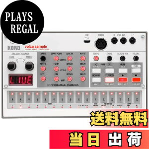 �y���������zKORG �f�W�^�� �T���v���[ volca sample2 �V���Z�T�C�U�[ �d�r�쓮 �X�s�[�J�[���� �w�b�h�t�H���g�p�� �ǂ��ł��g����R���p�N�g�T�C�Y