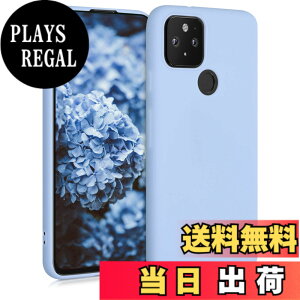 �y���������zkwmobile �X�}�z�P�[�X Google Pixel 5�Ή� �P�[�X - �ϏՌ� ����~�� �\�t�g TPU �V���R�� - ���C�g�u���[�}�b�g