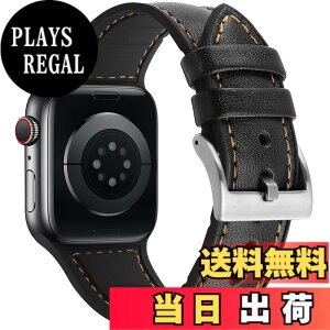 �y���������z�R���p�`�u�� Apple Watch �o���h 41mm 40mm 38mm�A�R���p�`�u��iWatch�ʗp�x���g Apple Watch SE2 SE Series 9/8/7/6/5/4/3/2/1�ɑΉ� ���U�[�V���R����̌^�����X�g���b�v (38mm 40mm 41mm�A�u���b�N)