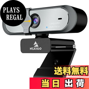 �y���������zNexiGo web�J���� 60fps �}�C�N���� N660P 1080P �E�F�u�J���� �\�t�g�E�F�A���� �J�o�[�t�� �I�[�g�t�H�[�J�X HD usb�J���� �R���s���[�^�[�p�E�F�u�J���� OBS/�Q�[��/Zoom/Skype/FaceTime/Teams/